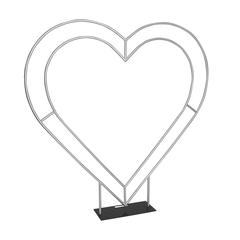 Portable 6.5ft Aluminum Heart  - Wedding Support recensie en prijs