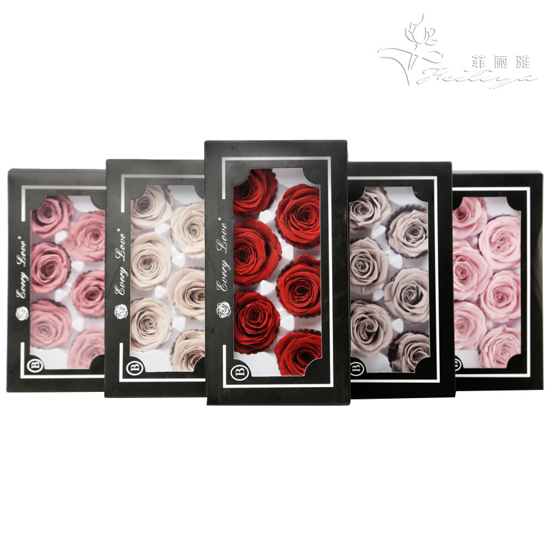 6pcs Eternal Rose Flower Heads - Wedding Supply In Bulk recensie en prijs
