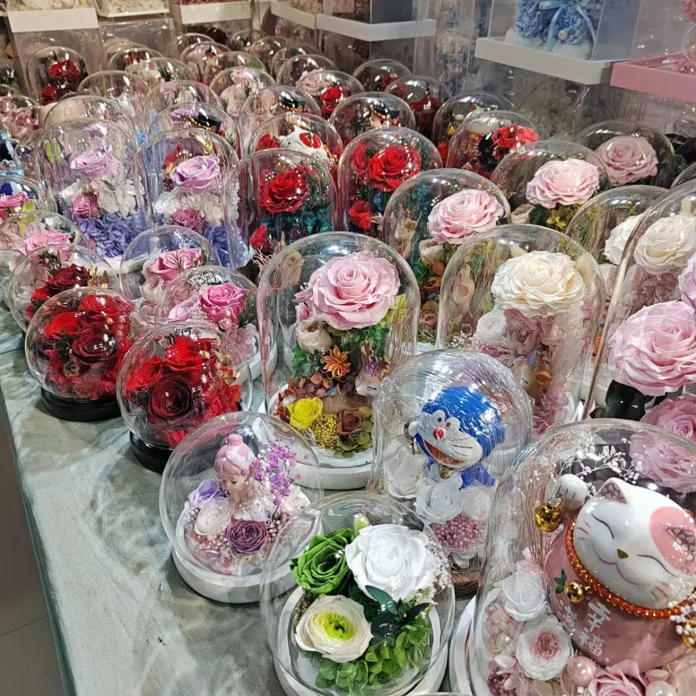 6pcs Eternal Rose Flower Heads - Wedding Supply In Bulk recensie en prijs
