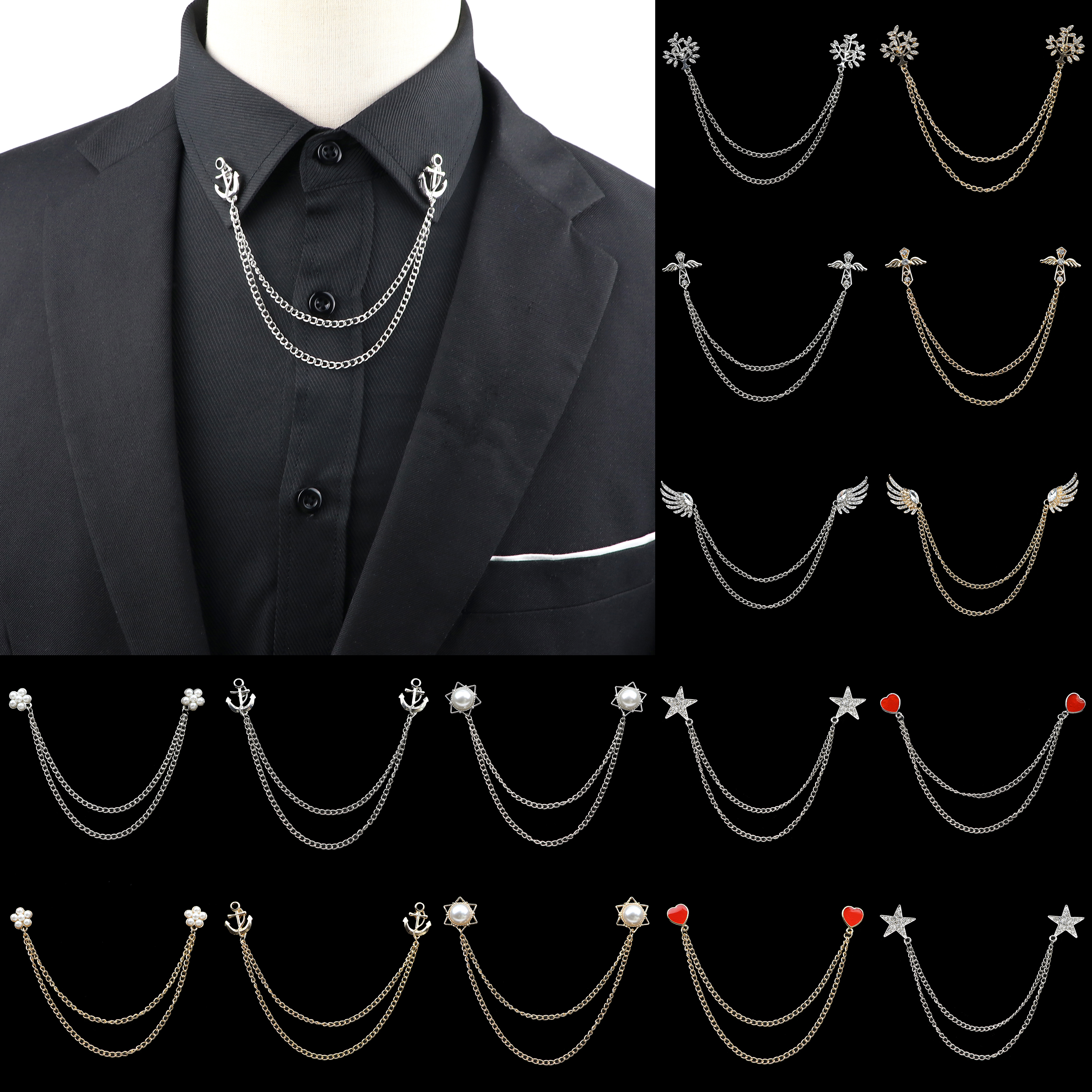 Fashion Gentleman Tassel Brooc - Suit Supply Wedding Party recensie en prijs