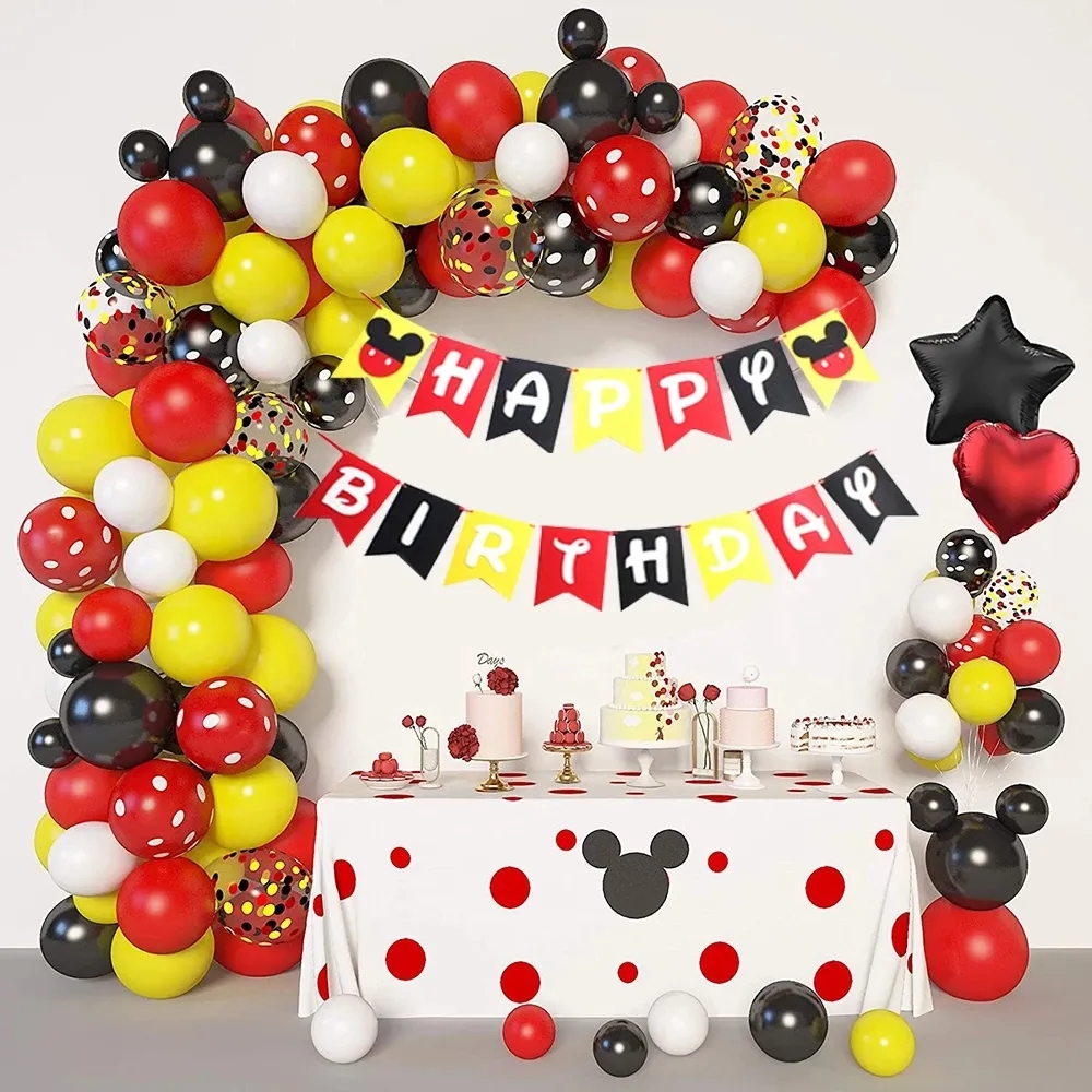Red Black Yellow Balloon Garla - Wedding Supply Kit recensie en prijs
