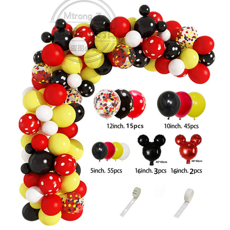 Red Black Yellow Balloon Garla - Wedding Supply Kit recensie en prijs