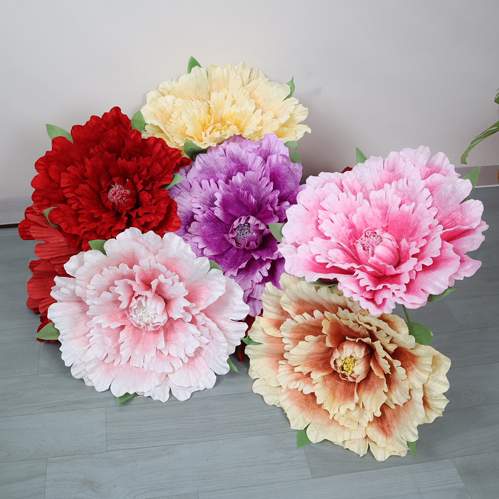 30-80cm Giant Velvet Peony Flo - Wedding Supply In Bulk recensie en prijs