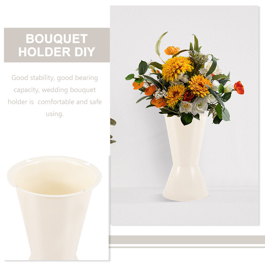 5Pcs Flower Bouquet Holder Pla - Wedding Support recensie en prijs