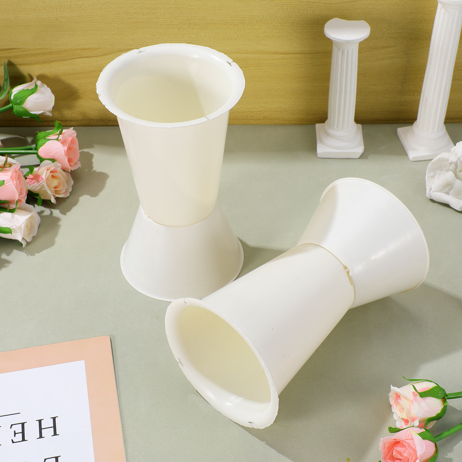 5Pcs Flower Bouquet Holder Pla - Wedding Support recensie en prijs