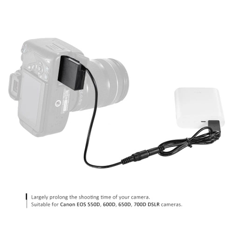 DR-E8 Dummy Battery With DC Po - Wedding Power Supply recensie en prijs