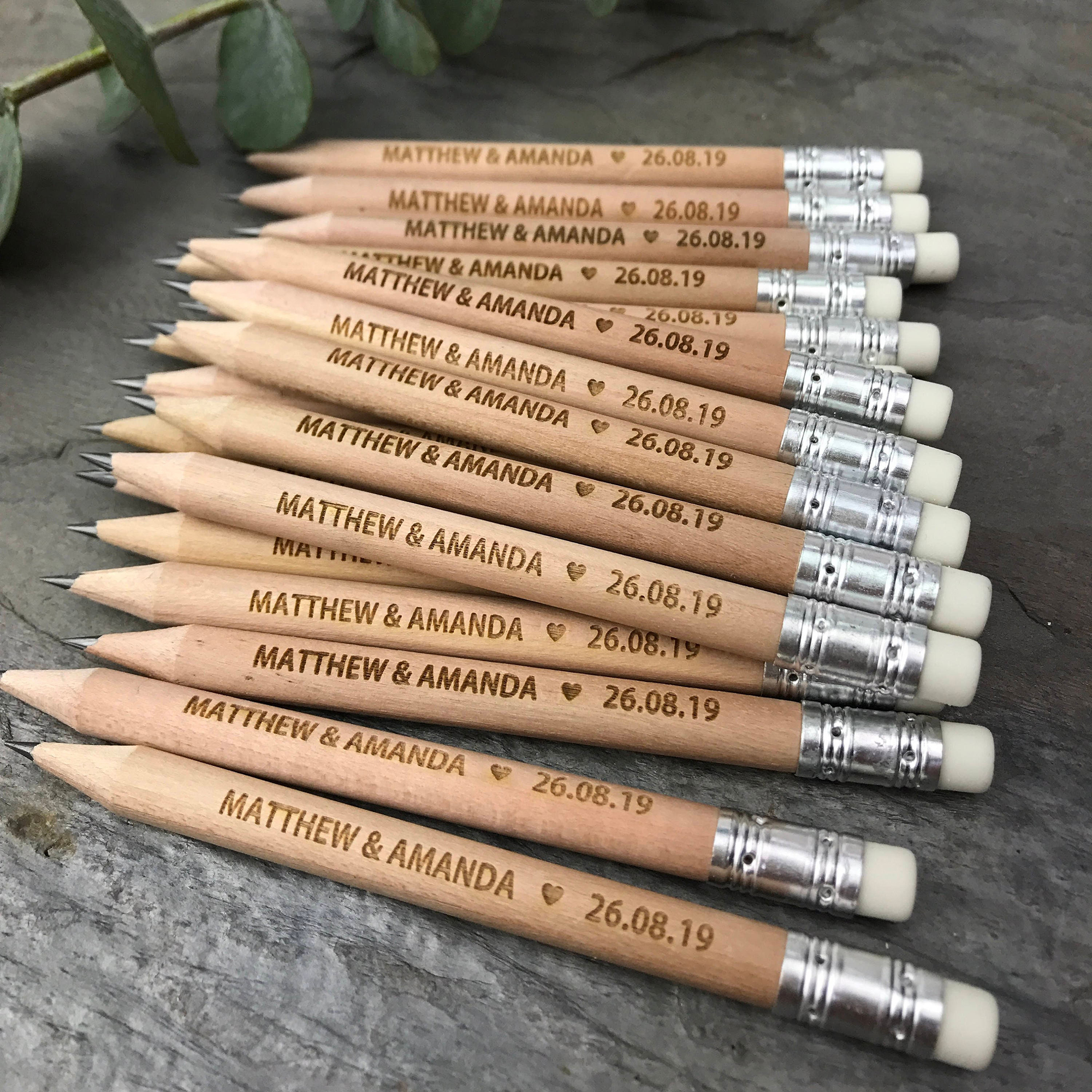 30/50/100Pcs Personalized Rust - Wedding Qb recensie en prijs
