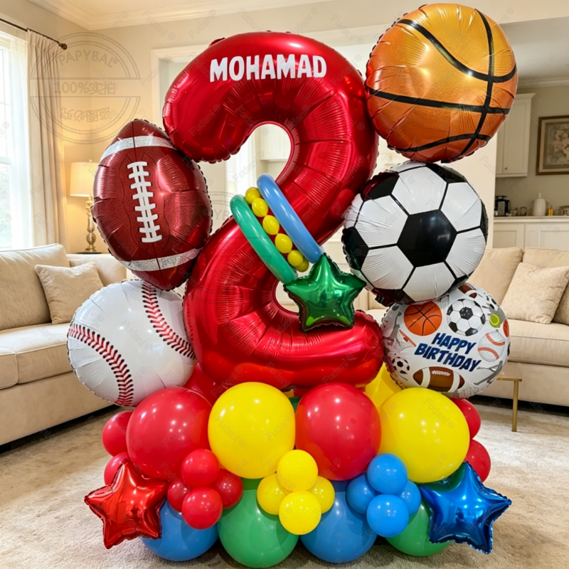 53Pcs Sports Theme 1-9th Birth - Supply Wedding Venue recensie en prijs