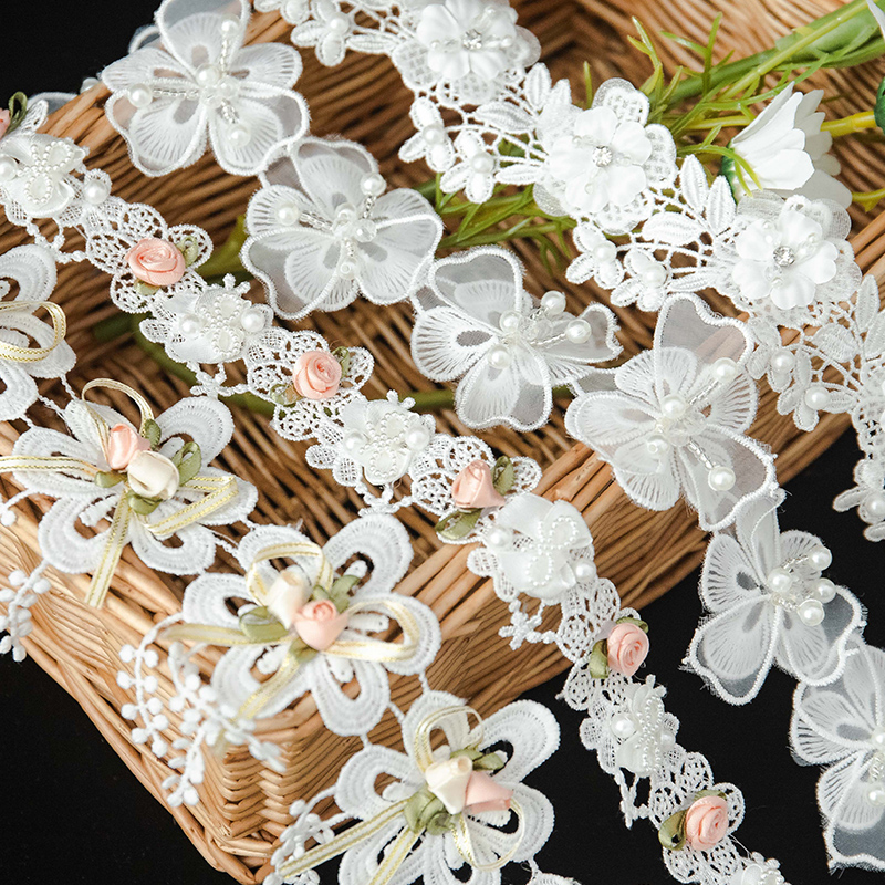 Lace For Crafts 3D Flower Embr - Wedding Water Supply recensie en prijs