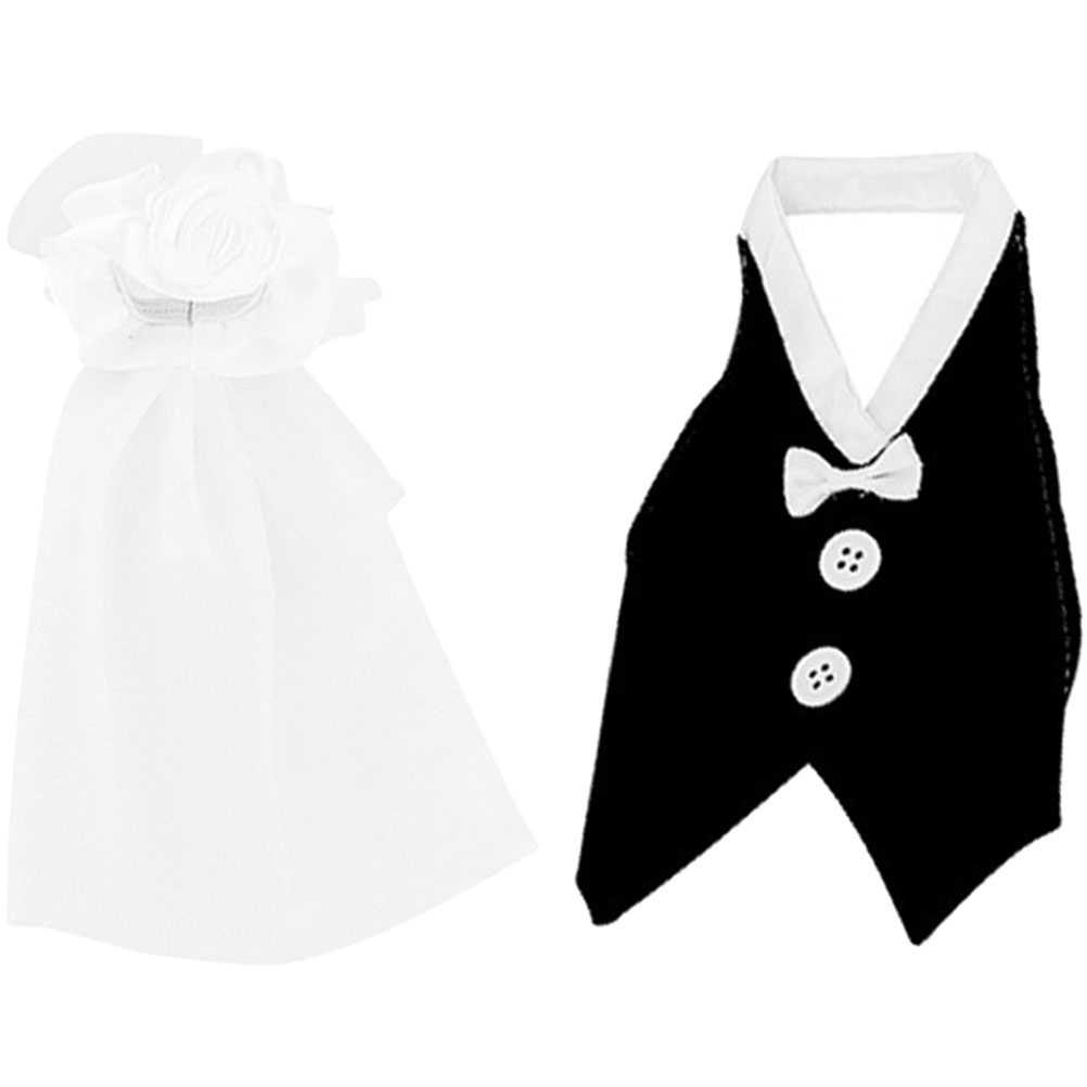 1Set Wedding Wine Bottle Cover - Suit Supply Wedding Party recensie en prijs