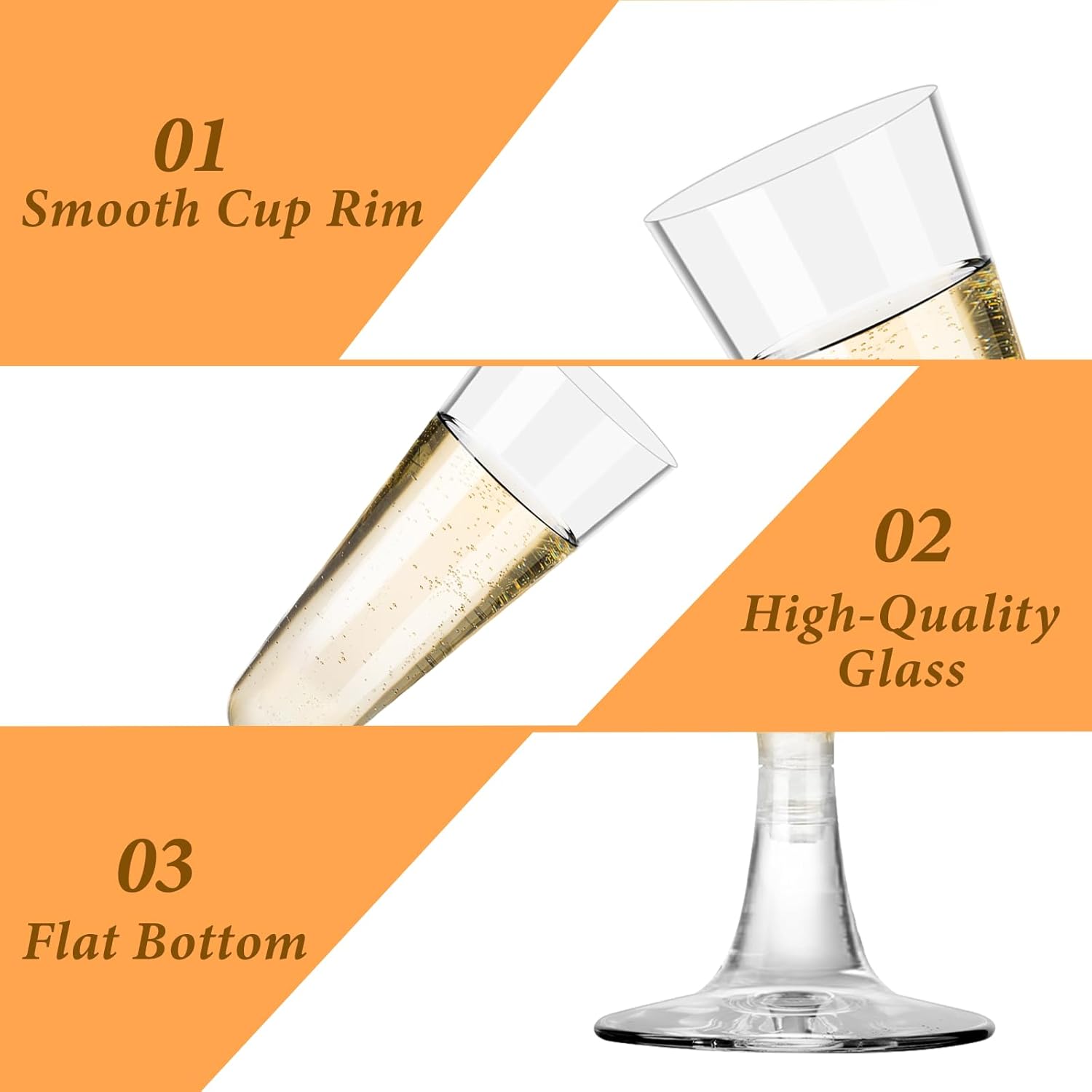 Plastic Champagne Flutes 40 Pa - Wedding Party Supply recensie en prijs